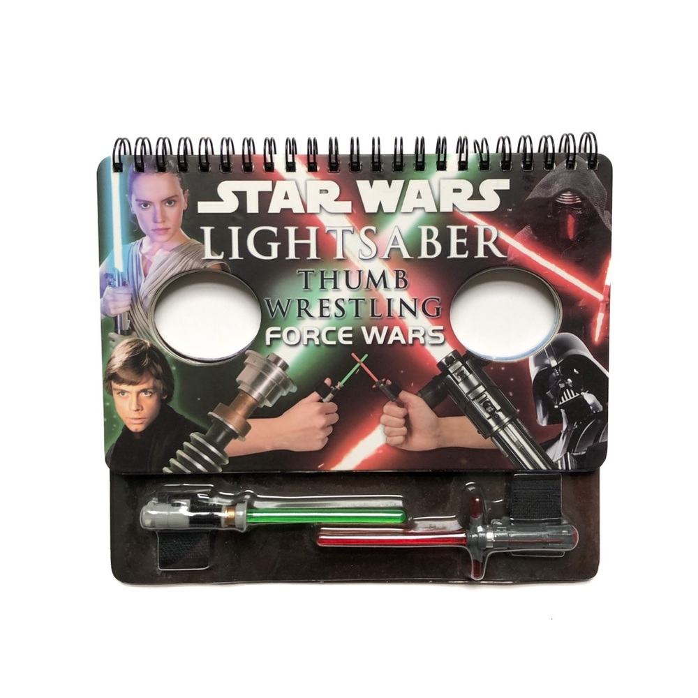 Chronicle Books x Star Wars Light Saber Thumb War Game Book NWT